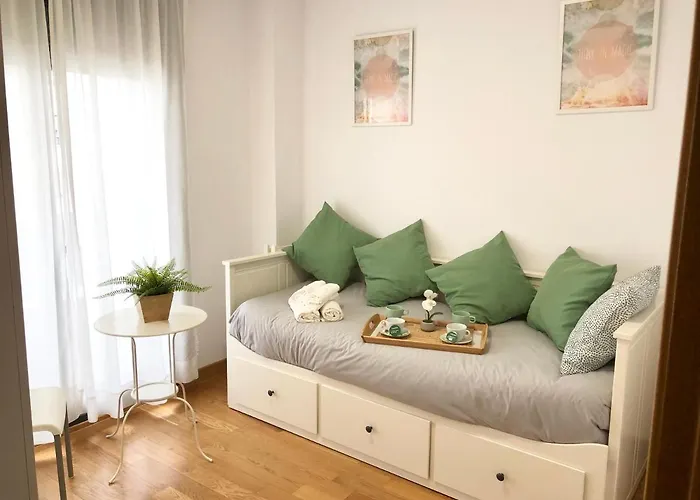 Apartamento 2 Centrico Garaje Wi-fi Para Trabajar *