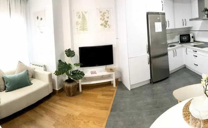 Apartamento 2 Centrico Garaje Wi-fi Para Trabajar *