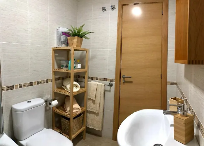 公寓 Apartamento 2 Centrico Garaje Wi-fi Para Trabajar *