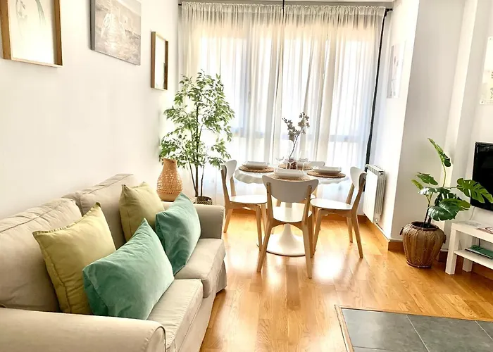 公寓 Apartamento 2 Centrico Garaje Wi-fi Para Trabajar *