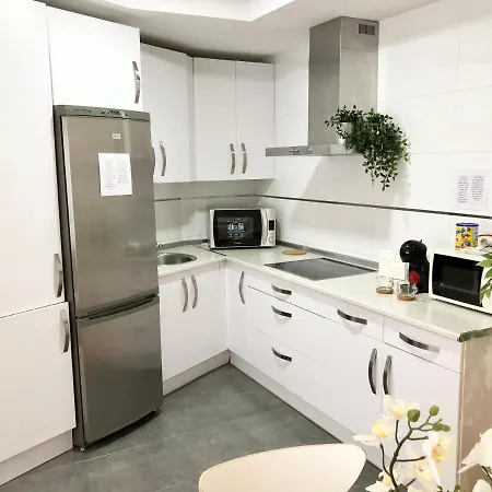 Apartamento 2 Centrico Garaje Wi-fi Para Trabajar דירה *